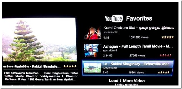 AppleTV-3-Tamil File Names Appear Legibly