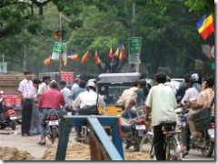Traffic Jam at GN Chetty Road/Thirumalai Pillai Road Junction 