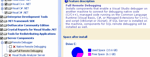 Visual Studio.NET 2003 Remote Debugging