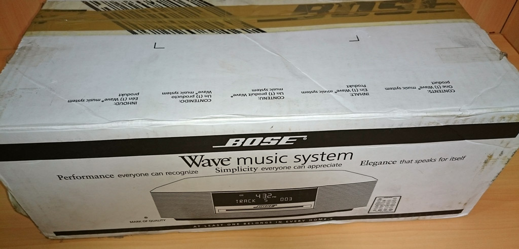 Bose Theatre experience and Bose Wave Player