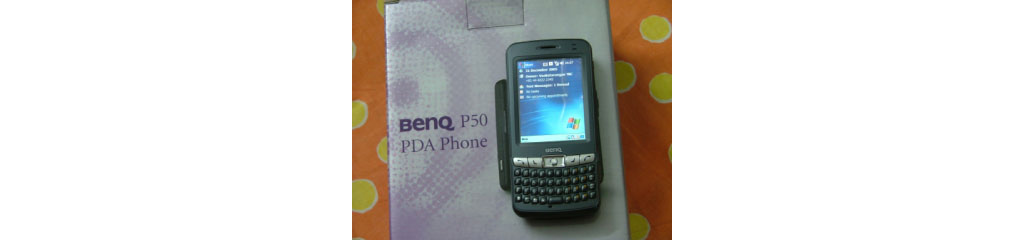 My new mobile Phone – BenQ P50
