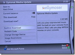 UPDATE Download to play MPEG4 with XBOX360