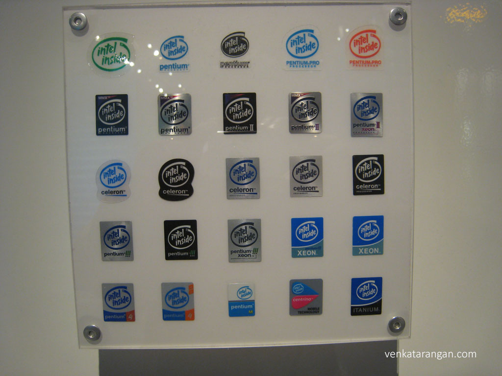 Intel Museum - Intel Inside Logos