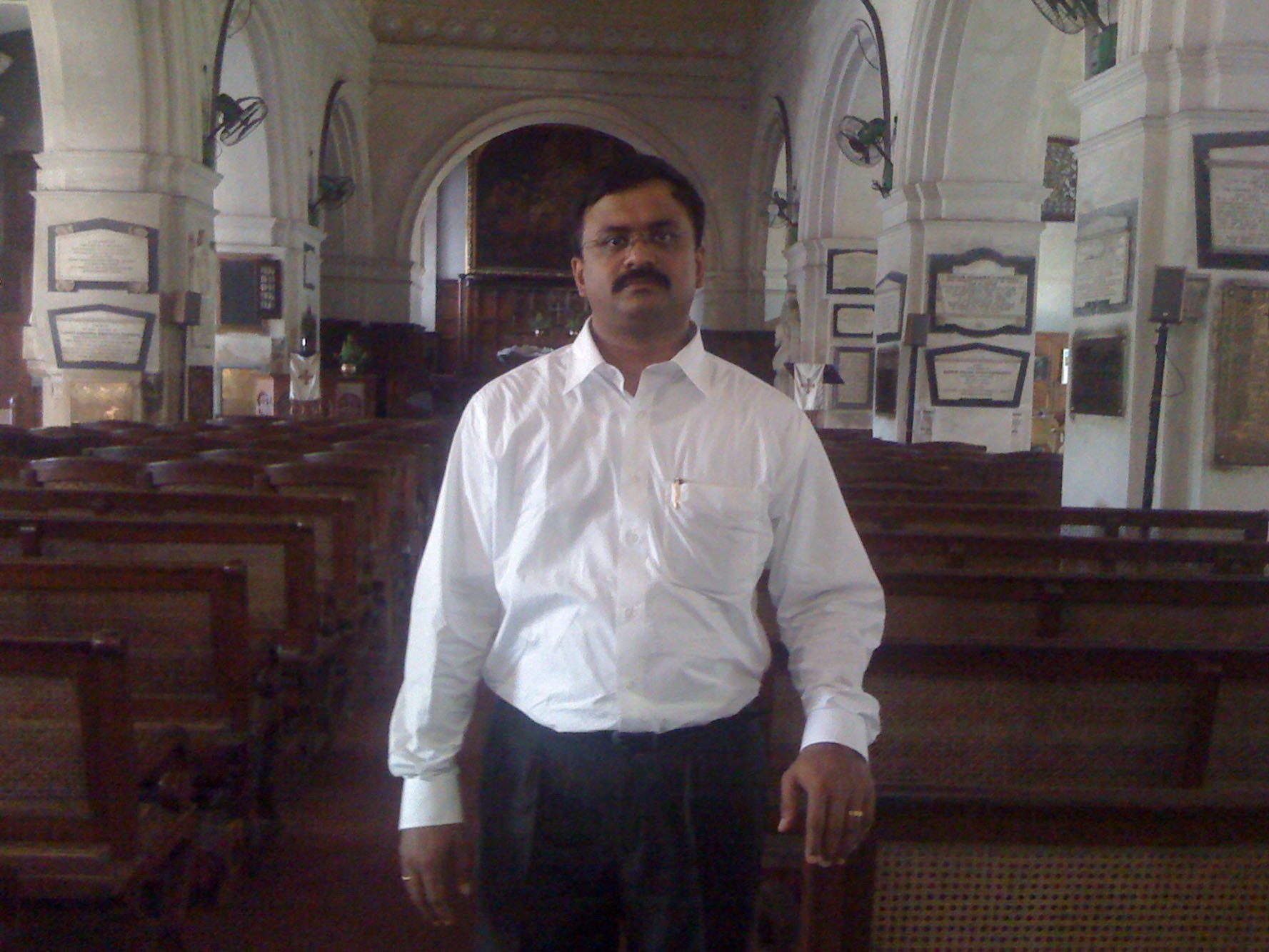 Venkatarangan in St.Mary's Church, Madras