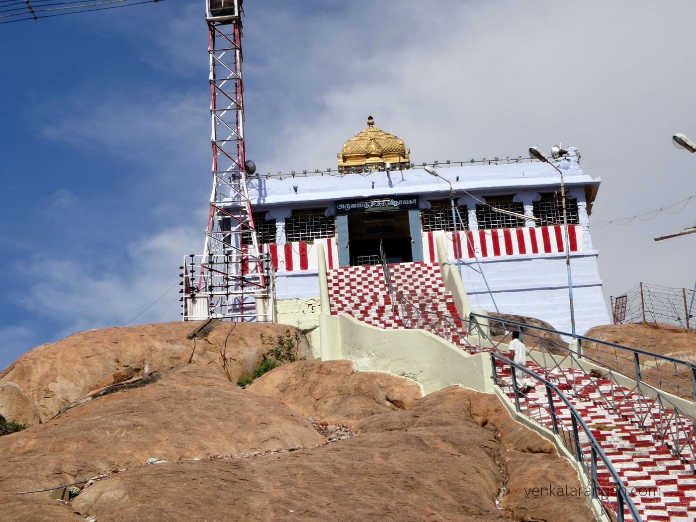 Trichy Rockfort temple (திருச்சி உச்சி விநாயகர் கோயில்)