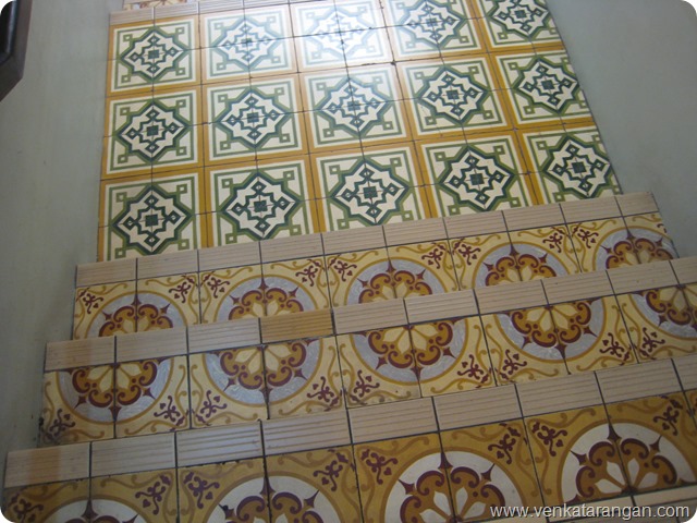 Floor tiles in Central Market,Kuala Lumpur