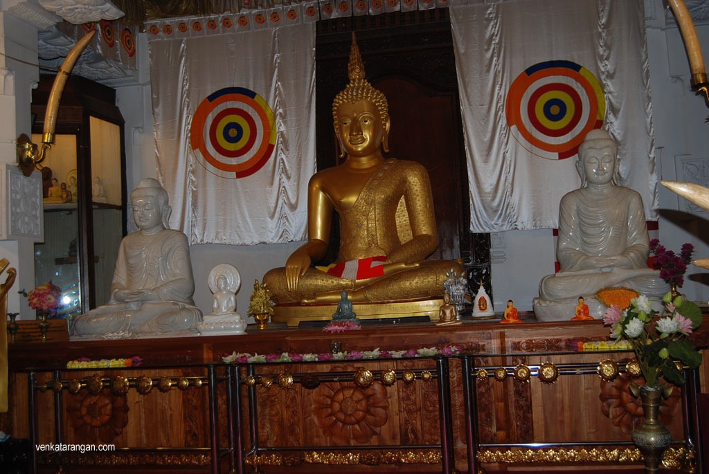 Lord Buddha at the Temple of the Tooth Relic, Kandy