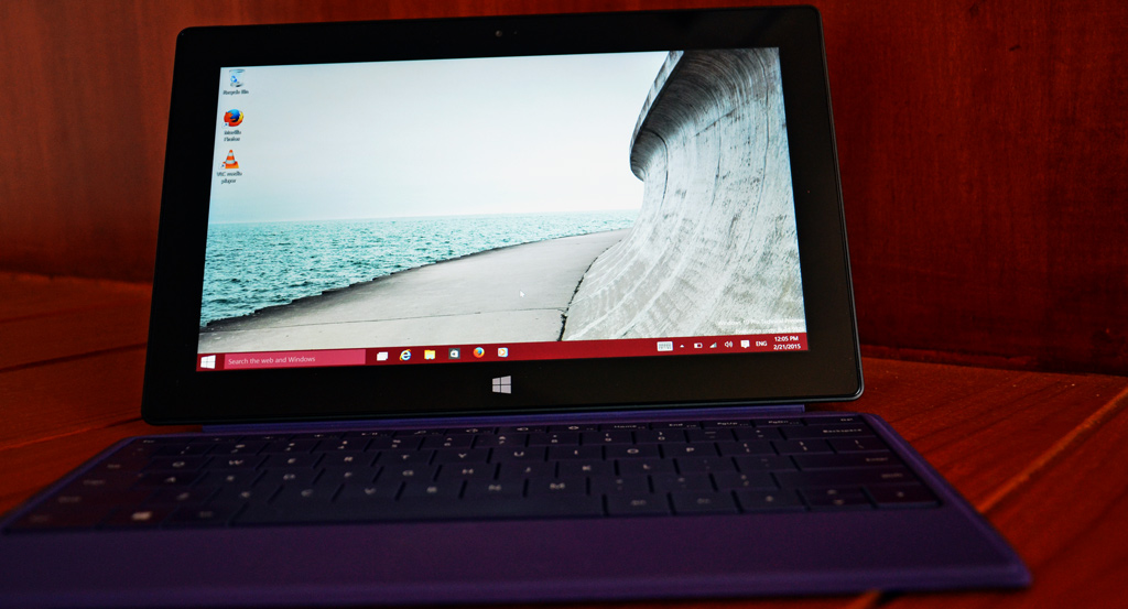 Windows 10 Technical Preview in Surface Pro 1