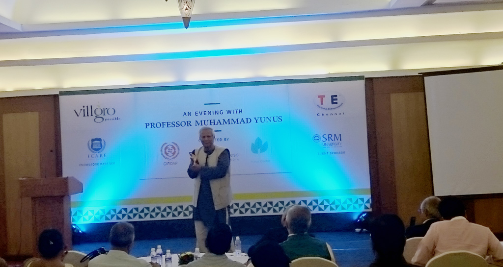 An Evening with Prof Muhammad Yunus in Chennai