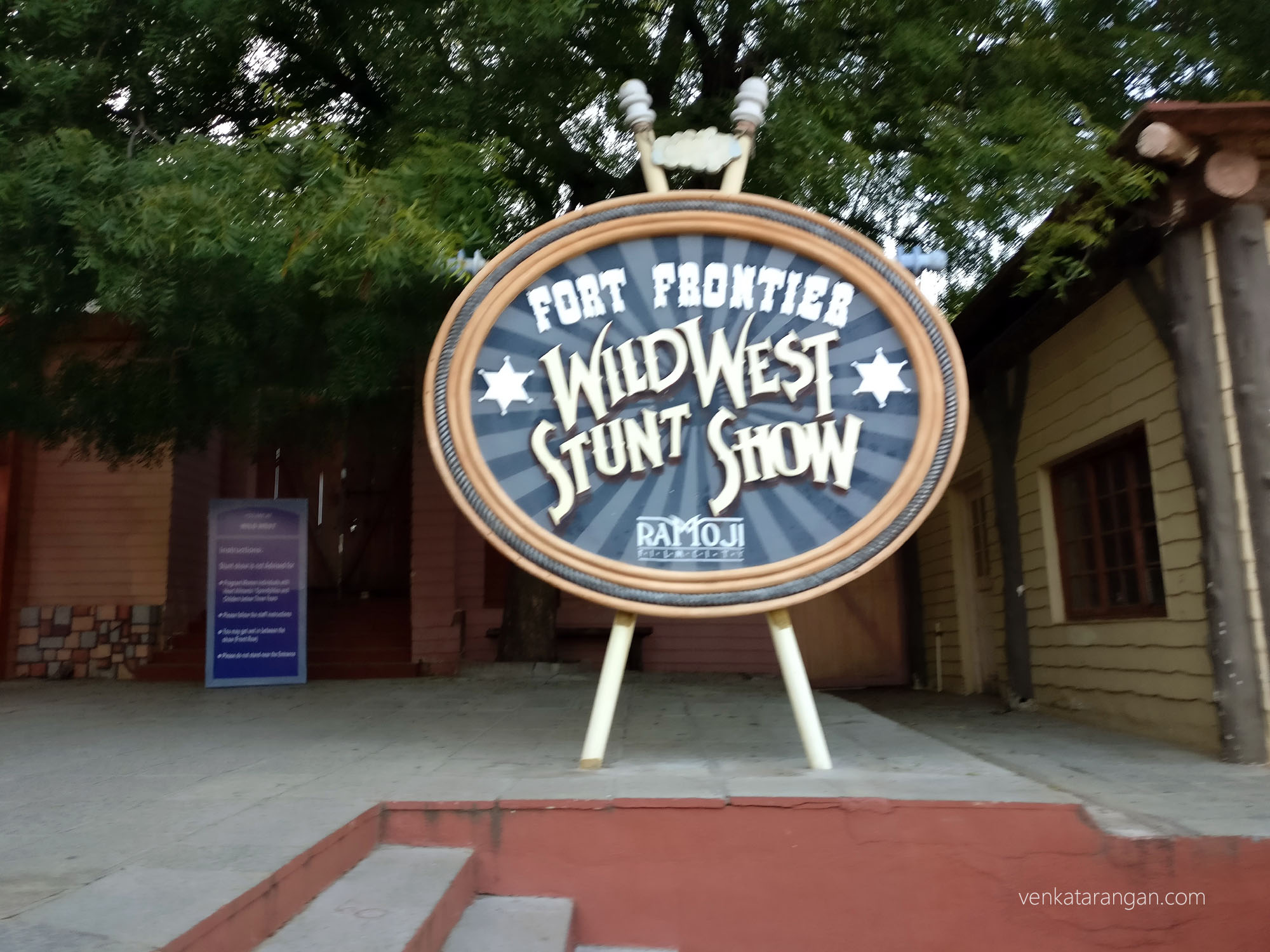 Ramoji Film city - Wildwest Stunt show