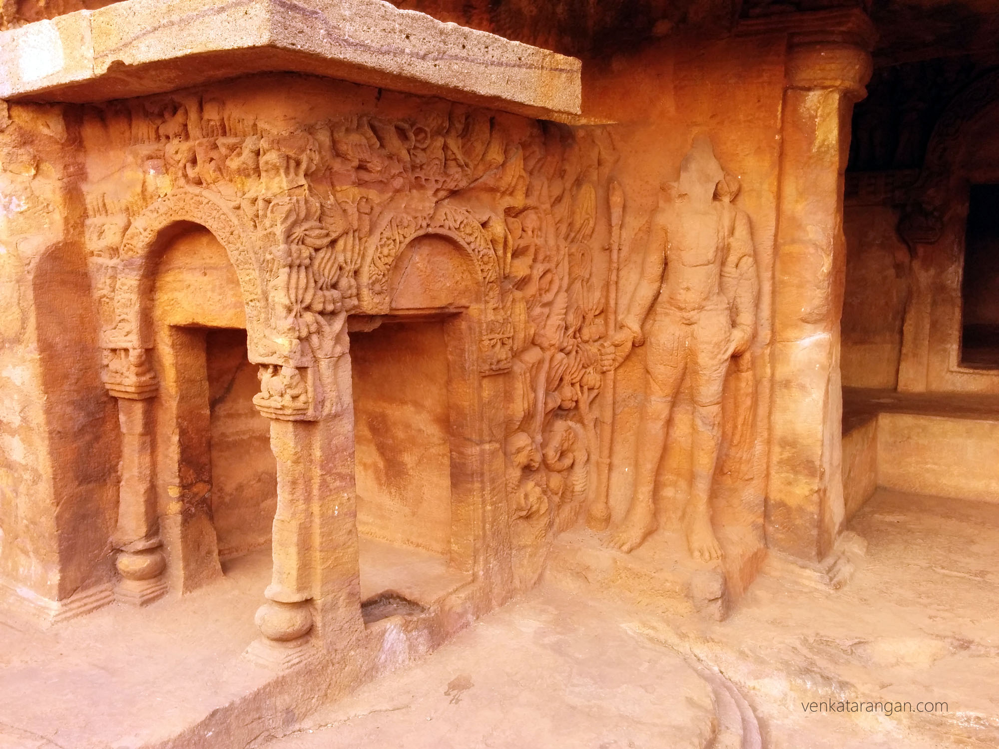 Carvings in Udayagiri and Khandagiri Caves