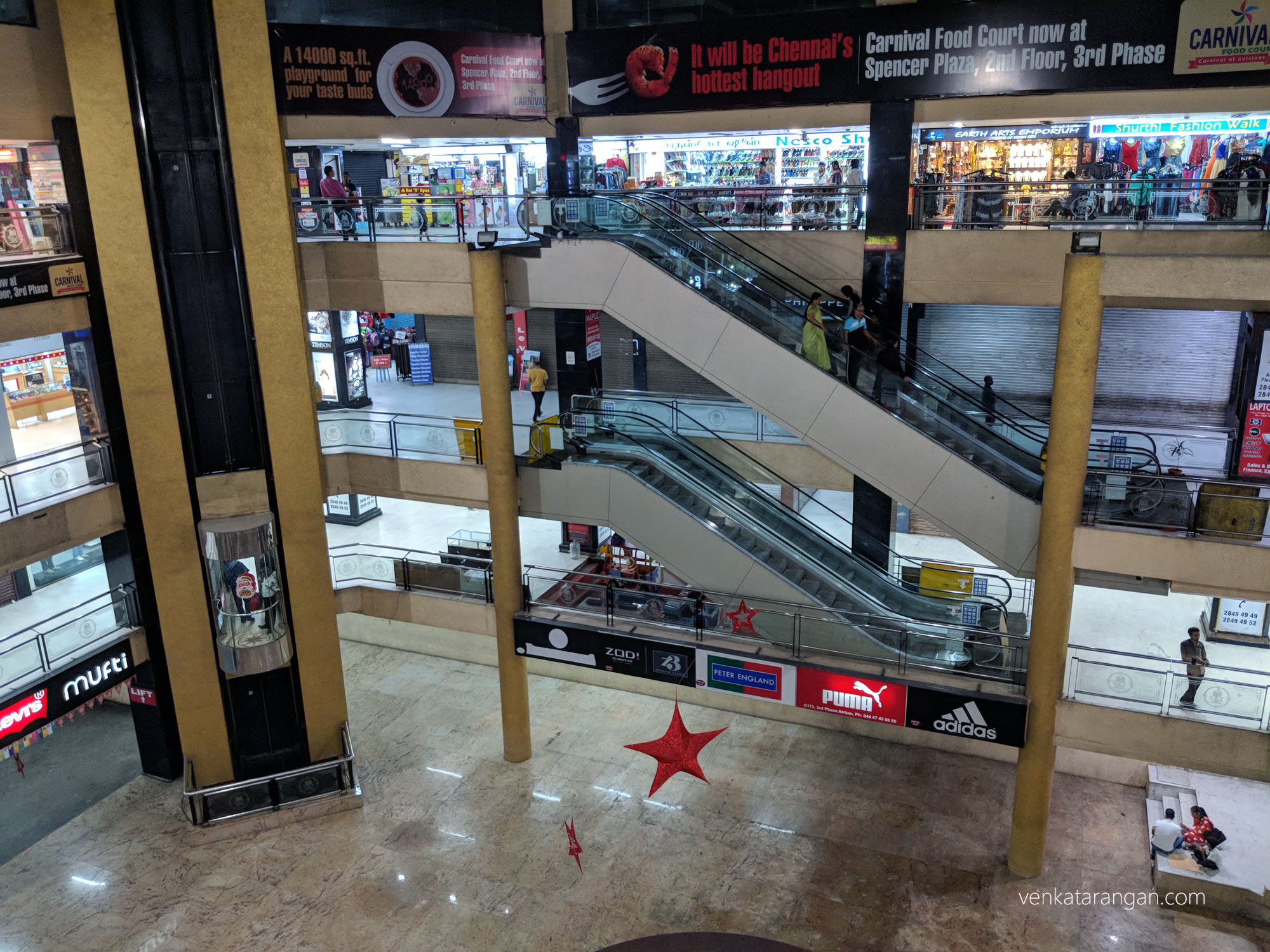 Many brands and outlets have exited the mall