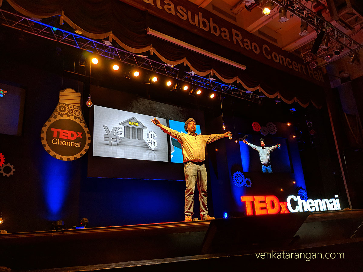 Jaspreet Bindra at the TEDxChennai 2018