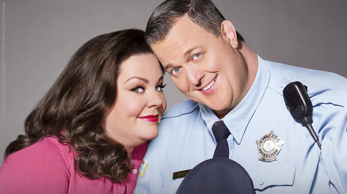 Melissa Ann McCarthy and William "Billy" Gardell - Mike and Molly TV Series