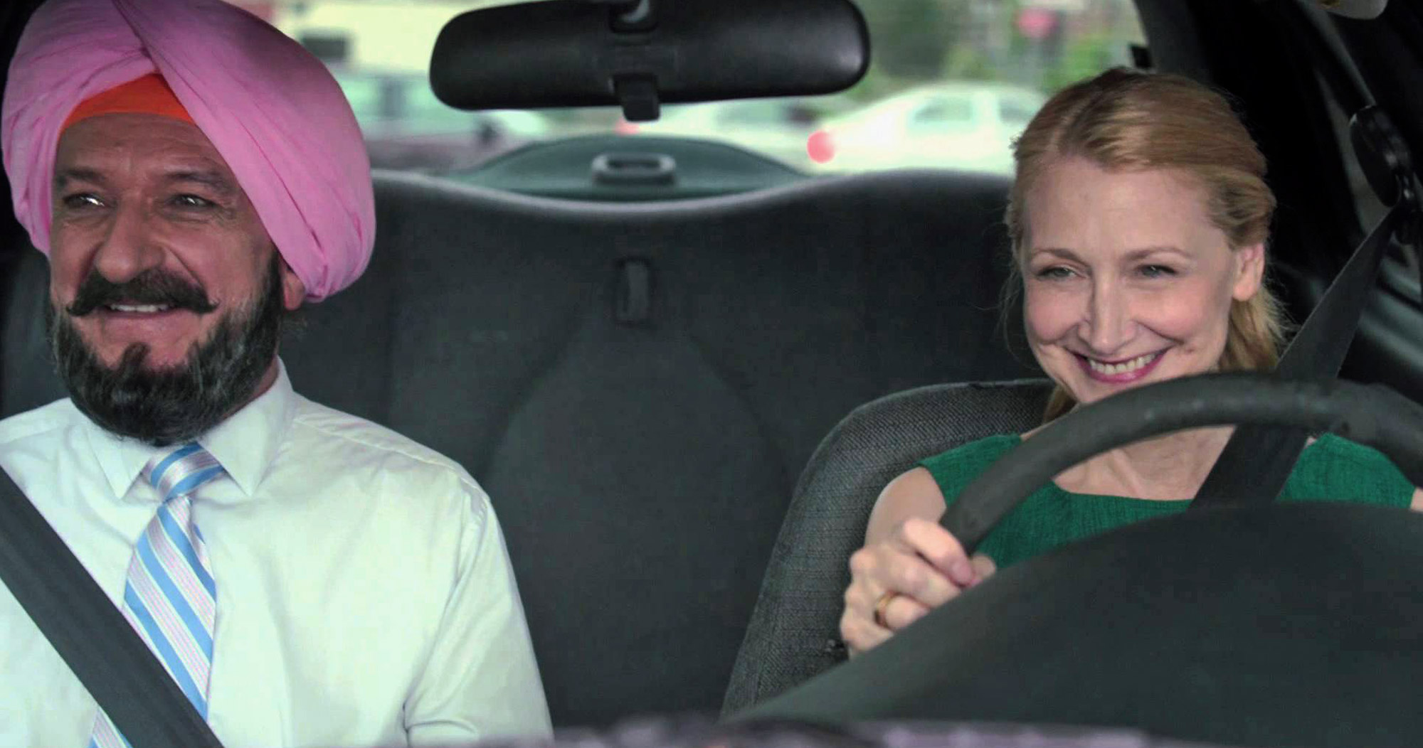 Ben Kingsley and Patricia Clarkson - Learning to Drive (2014)