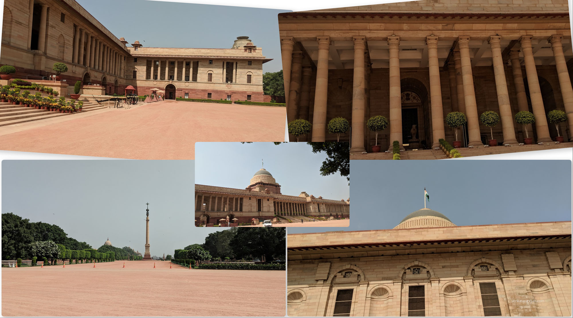 View of Rashtrapati Bhavan – the President’s Estate