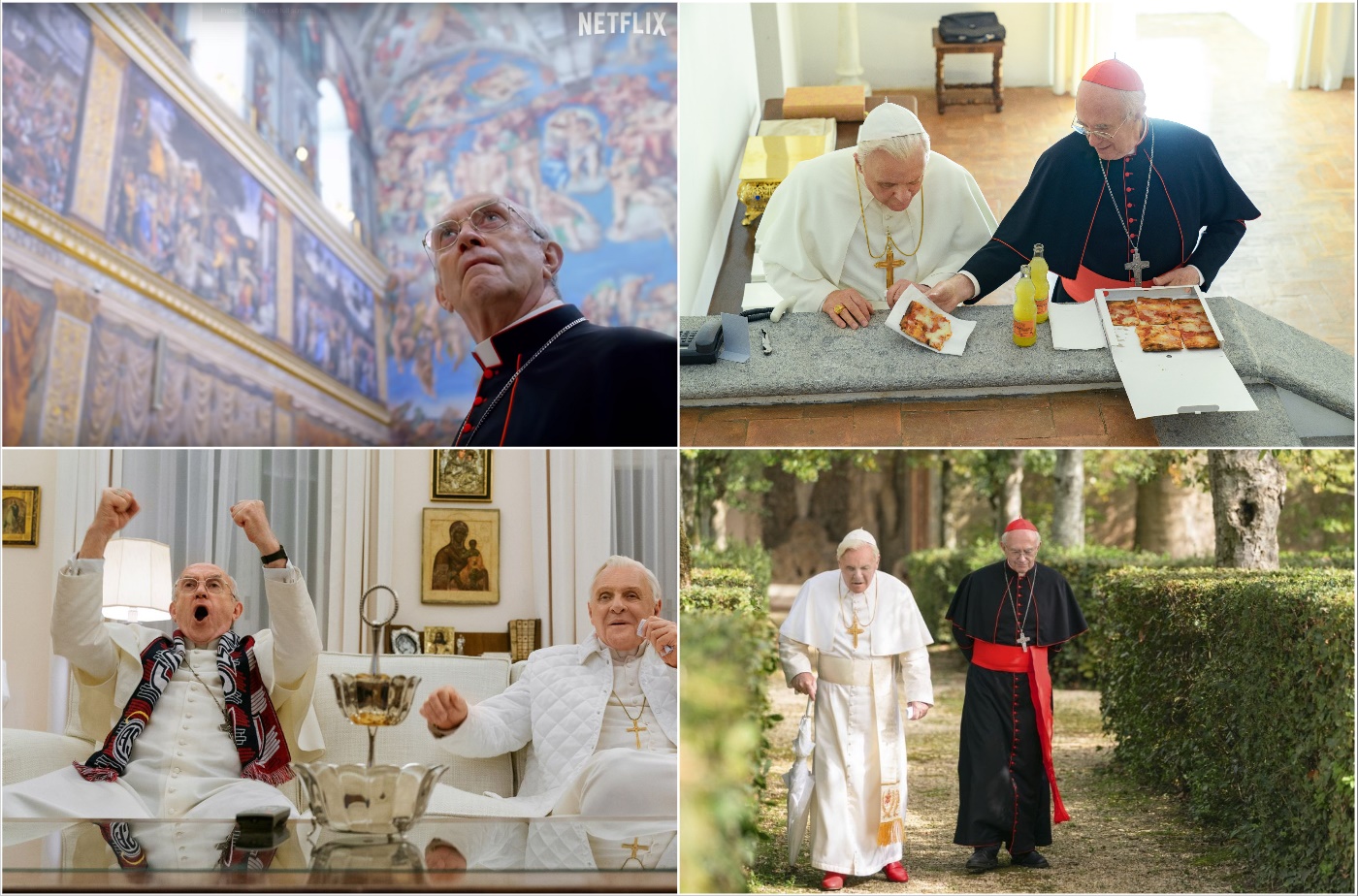 Anthony Hopkins and Jonathan Pryce - The Two Popes