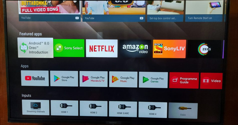 SONY Android Smart TV KD-43X8000G