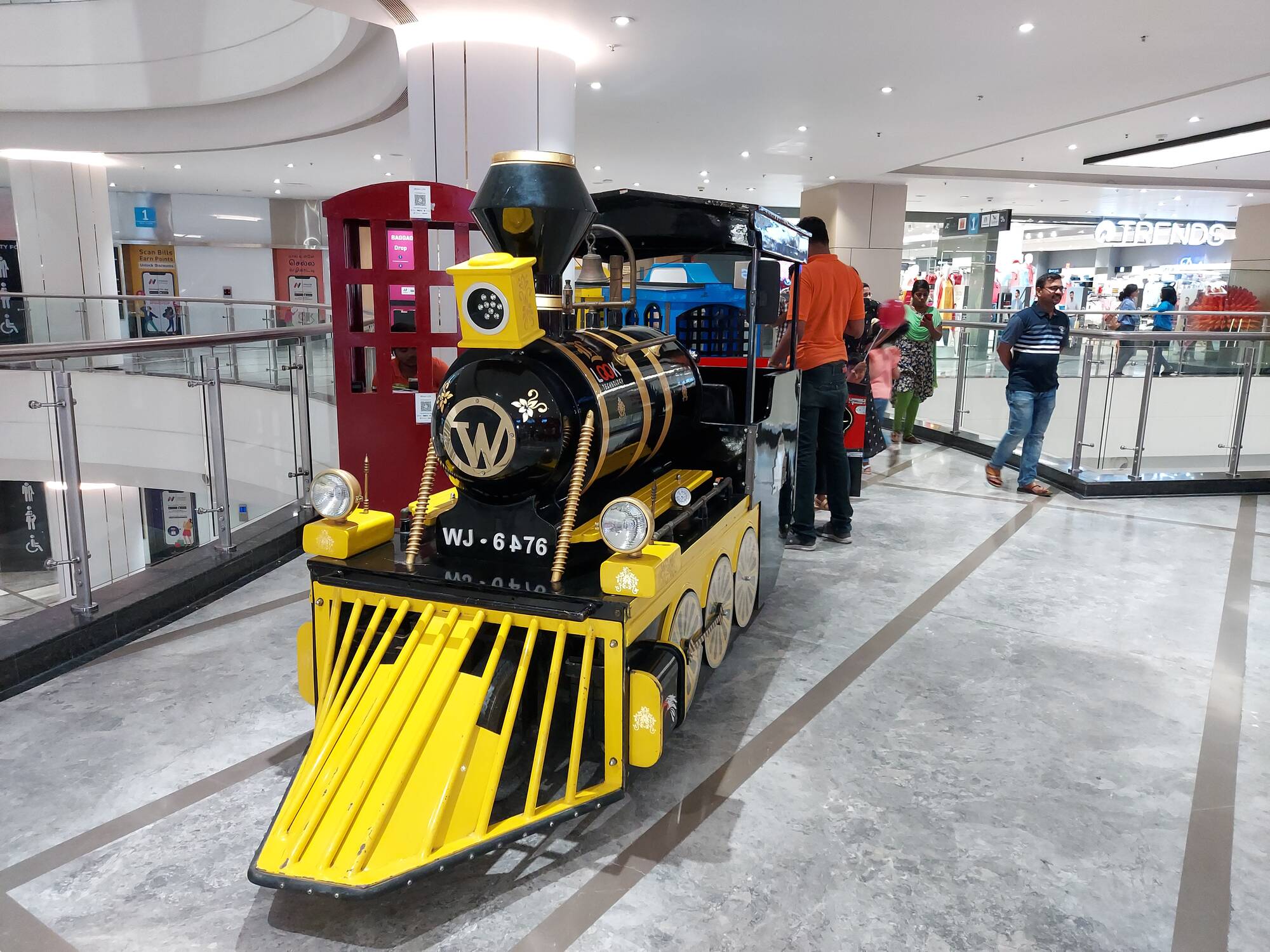 Toy Train at the Phoenix Mall, Velachery