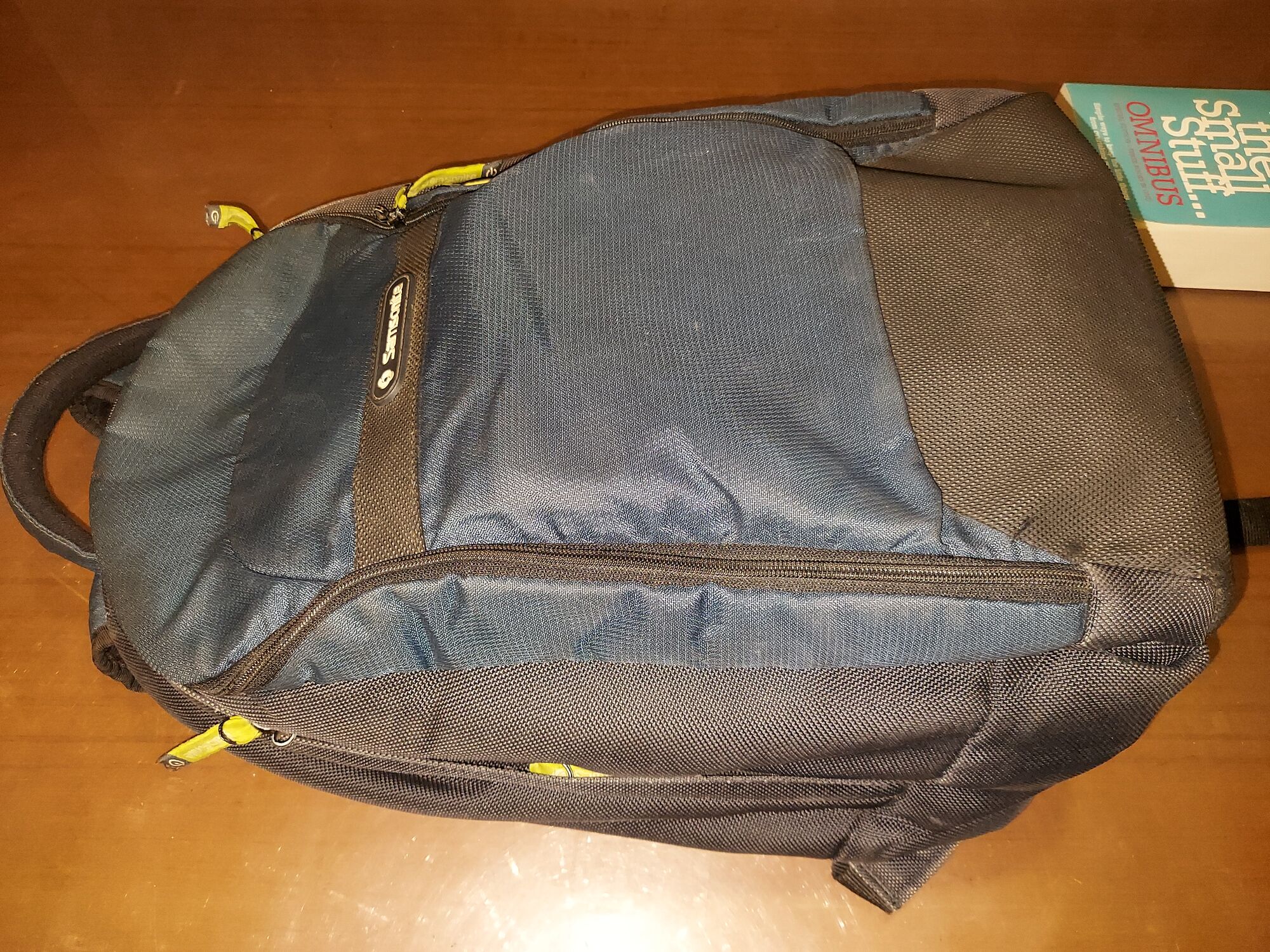 My Laptop Bag - A Blue Samsonite