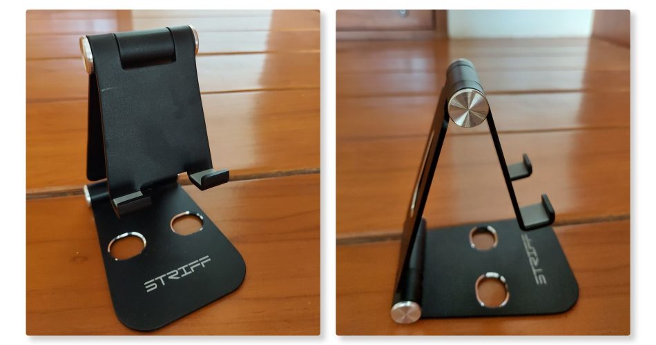 Aluminum Mobile Phone Adjustable Foldable Holder Stand for All Tablet and Smartphones