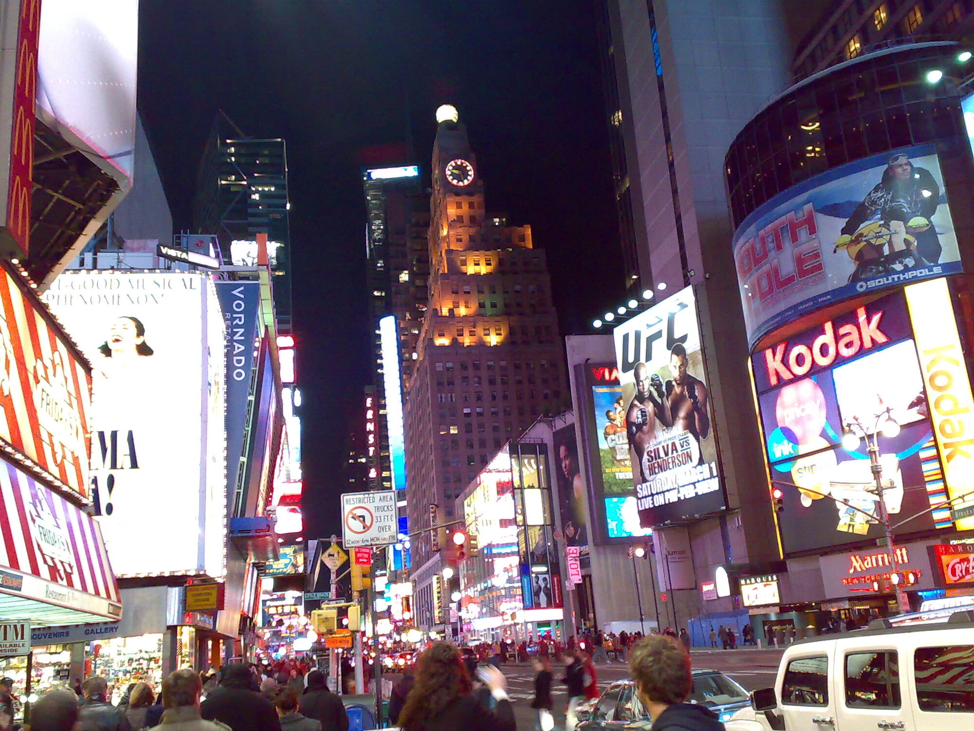 Glittering lights everywhere - Broadway?