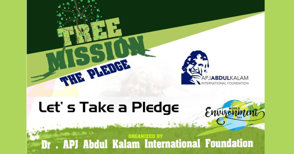 Tree Mission Pledge - World Environment Day 2020