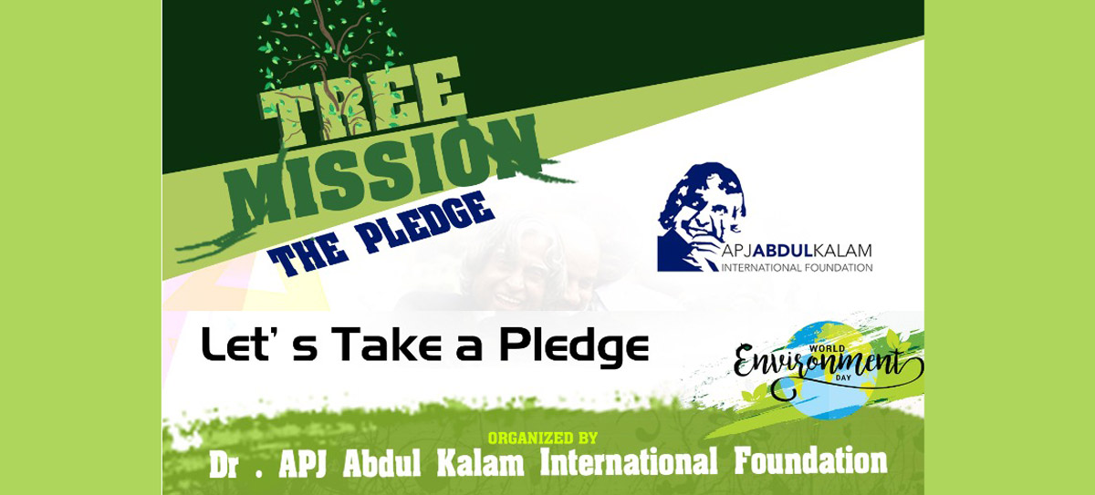 Tree Mission Pledge - World Environment Day 2020