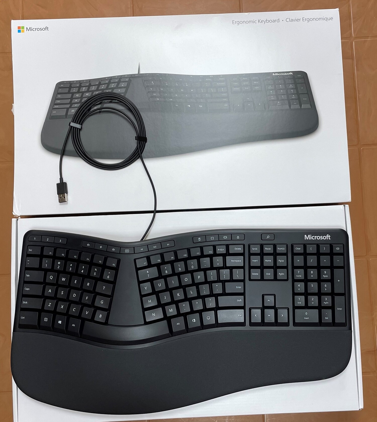 Microsoft Ergonomic Keyboard (2019), LXM-00001