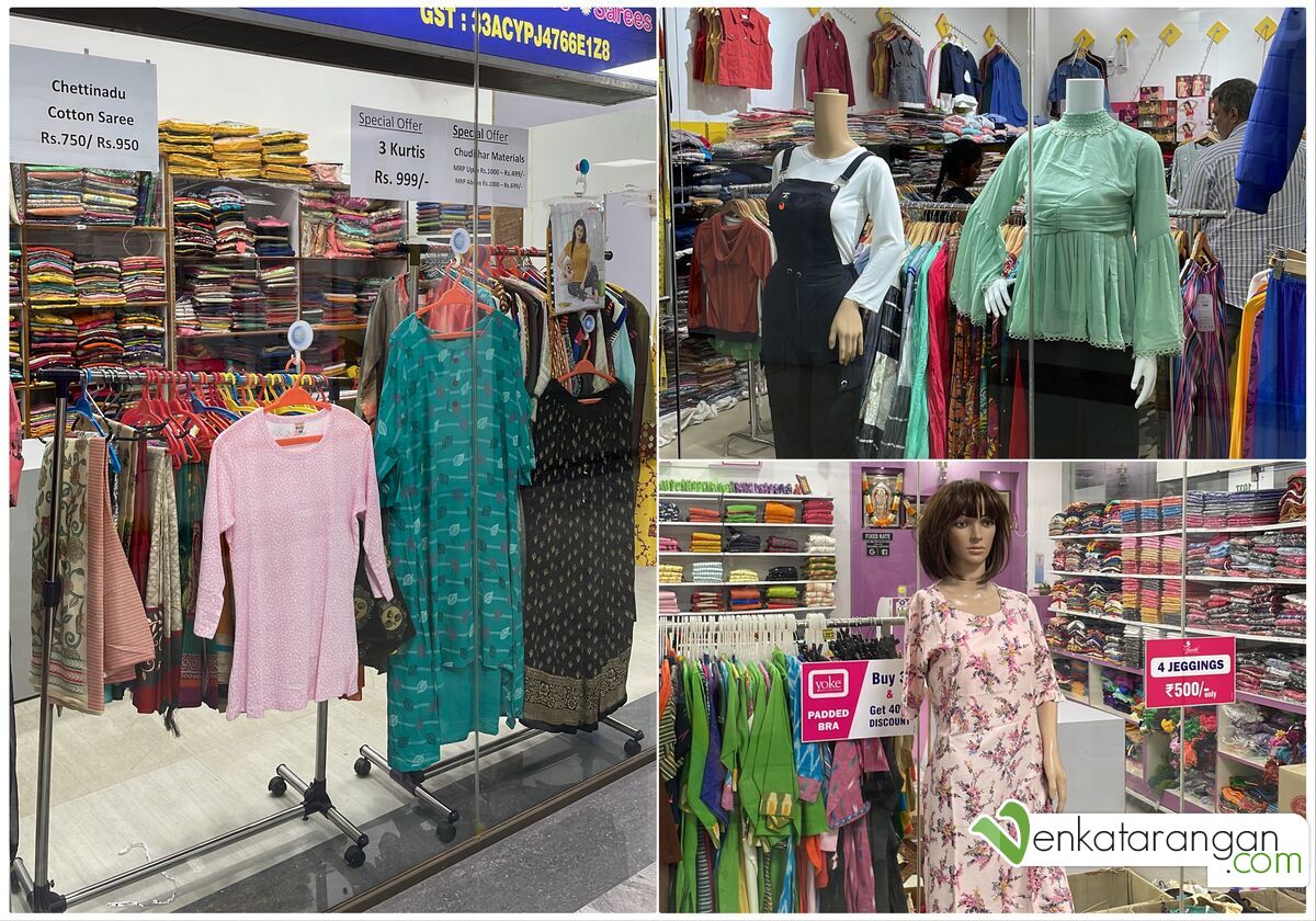 Shops selling varities of Ladieswear and garments for women
