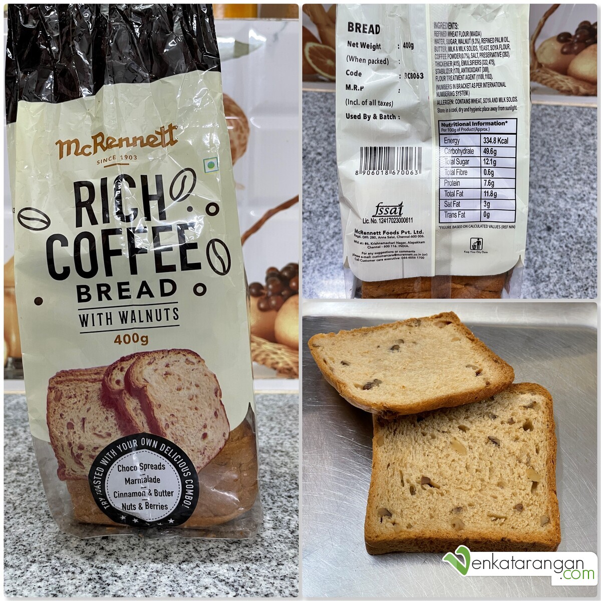 McRennett Rich Coffee Bread