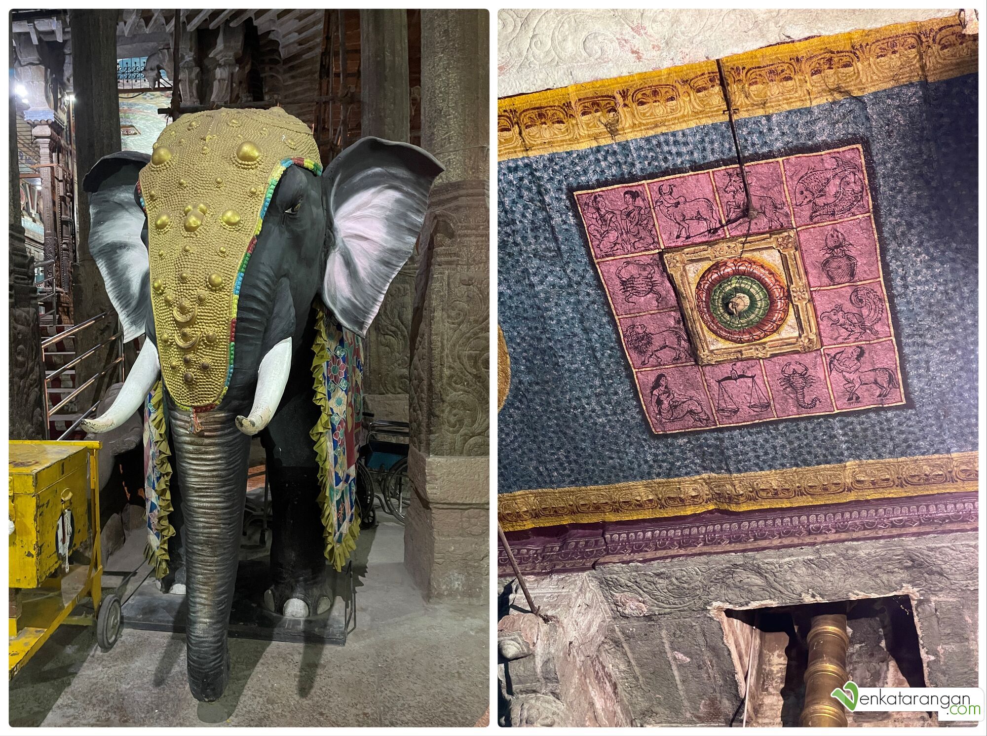 The Temple elephant Mathuravalli who was loved by all, but passed away a few years ago