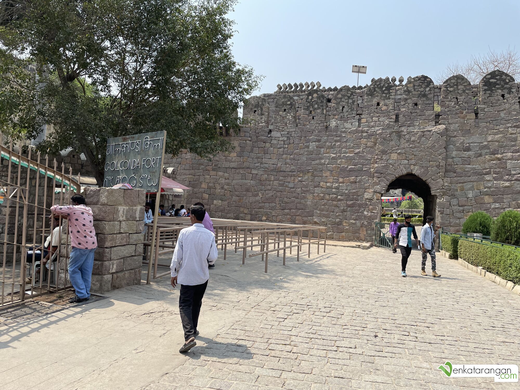Golconda Fort - Ticket was ₹25 per person (Indian resident)