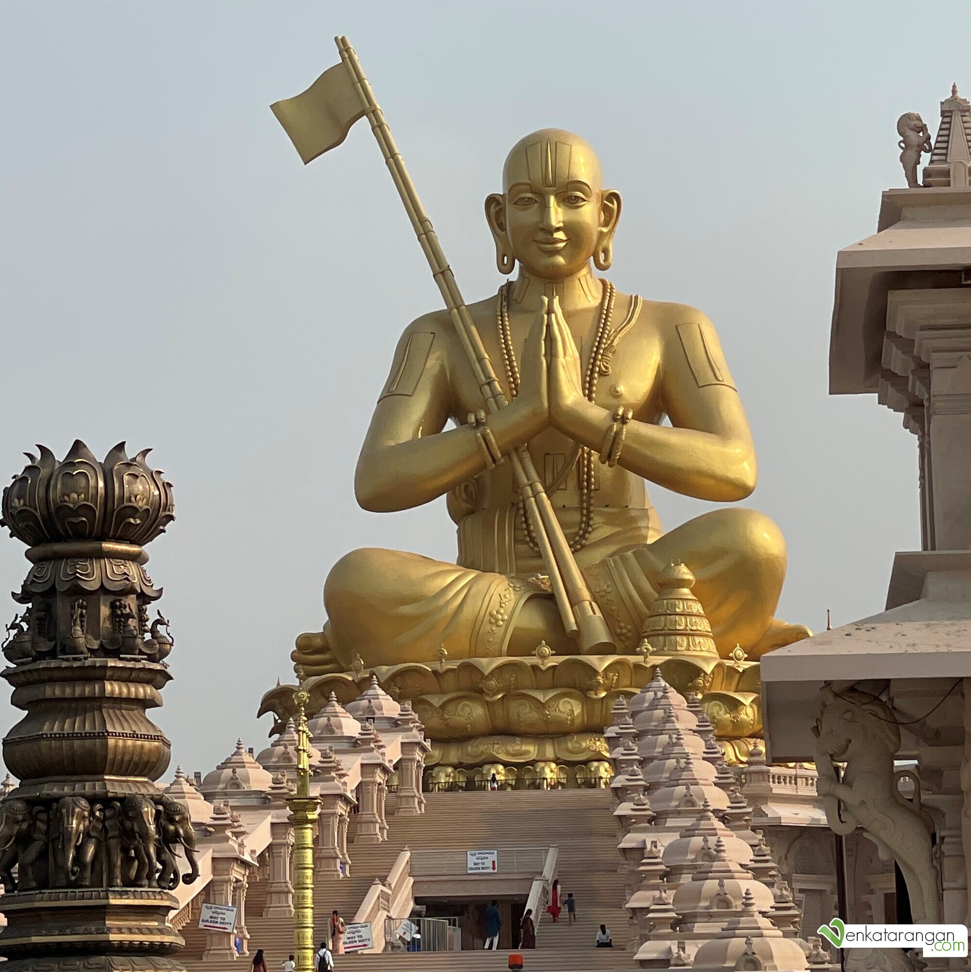 Statue of Equality, a big statue of Sri Ramanuja 