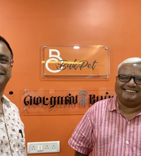 A visit to Madraspaper and a selfie with editor Pa Raghavan