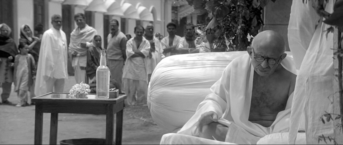 Naseeruddin Shah as Mahatma Gandhi