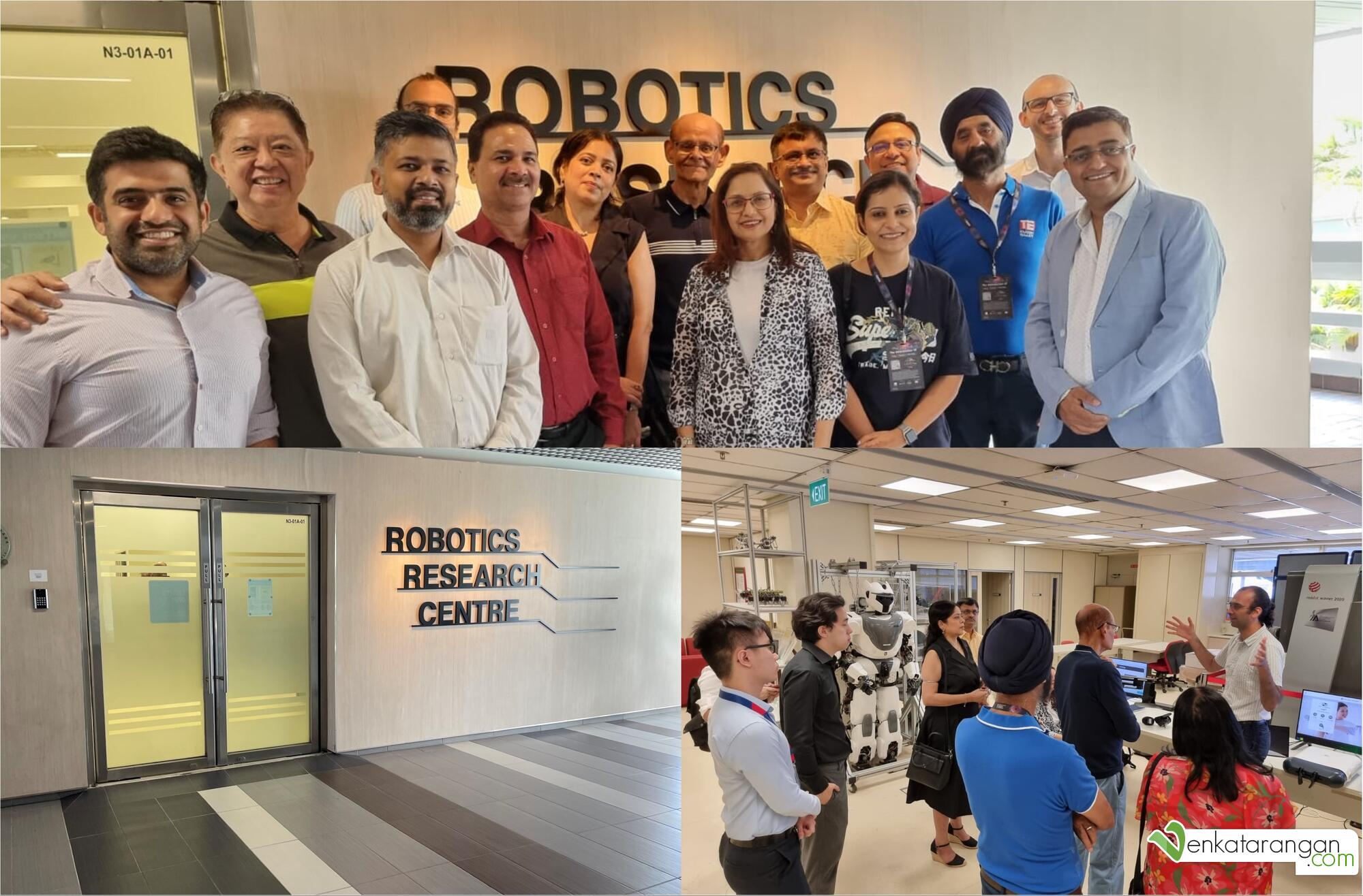 TGS Lab Crawl to Robotics Research Centre at NTU, Singapore