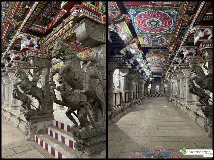 Vairavapatti Temple featuring intricate sculpture 