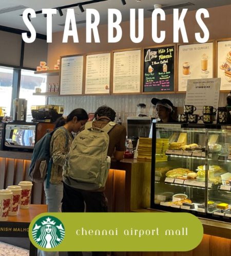 Starbucks at the Chennai Airport Mall