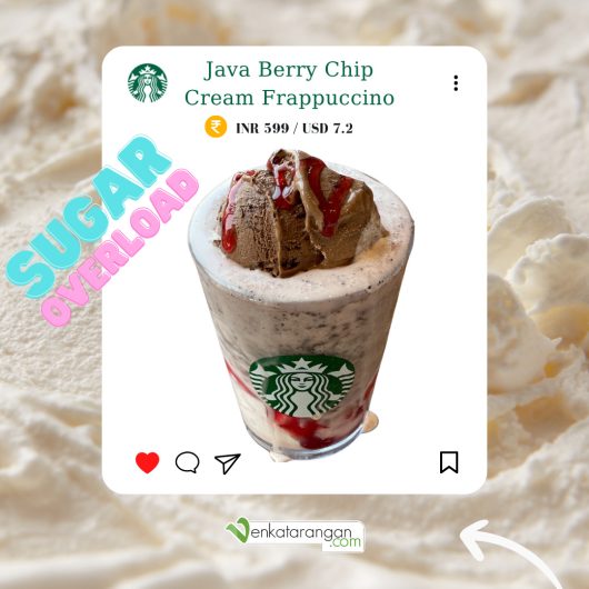 Java Berry Chip Cream Frappuccino