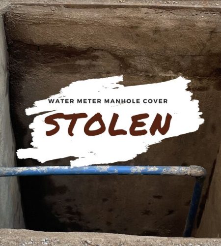 Manhole ironcast cover stolen in Chennai
