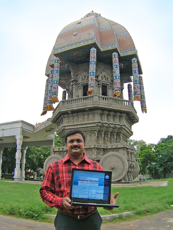 In Chennai Valluvar Kottam for My Vista, My Office challenge