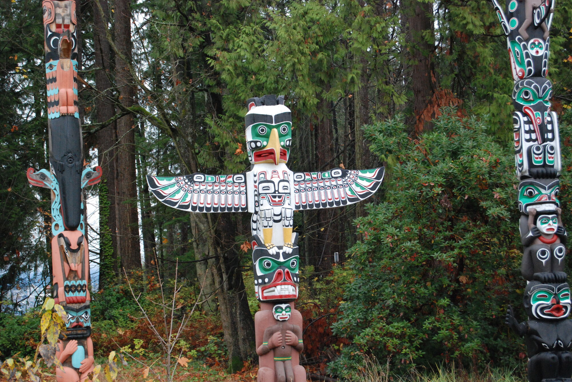 Totem Poles at Stanley Park