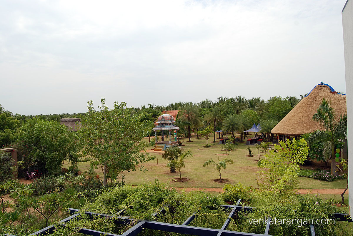 Open space - village theme everywhere
