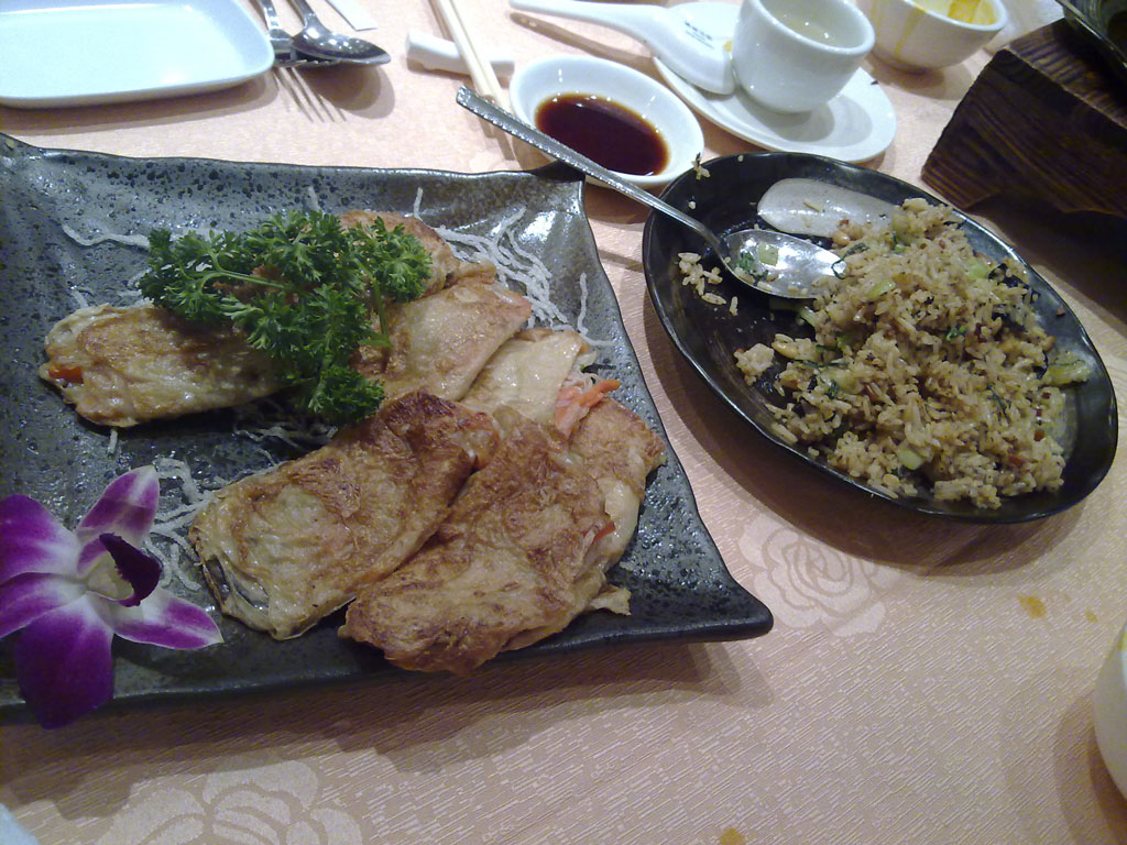Mock meat vegetarian dish