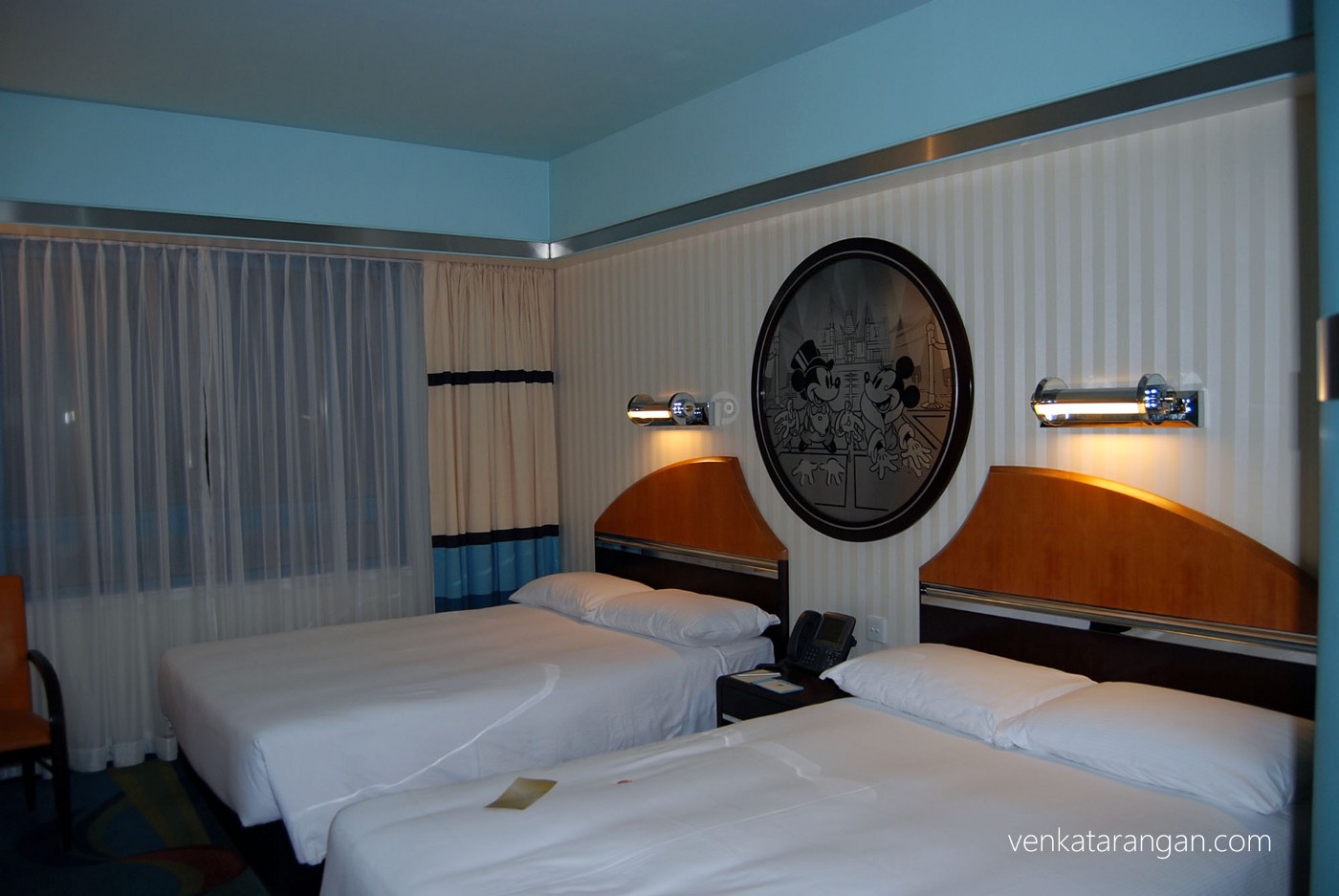 Beds for Mickey Mouse and Minnie Mouse
