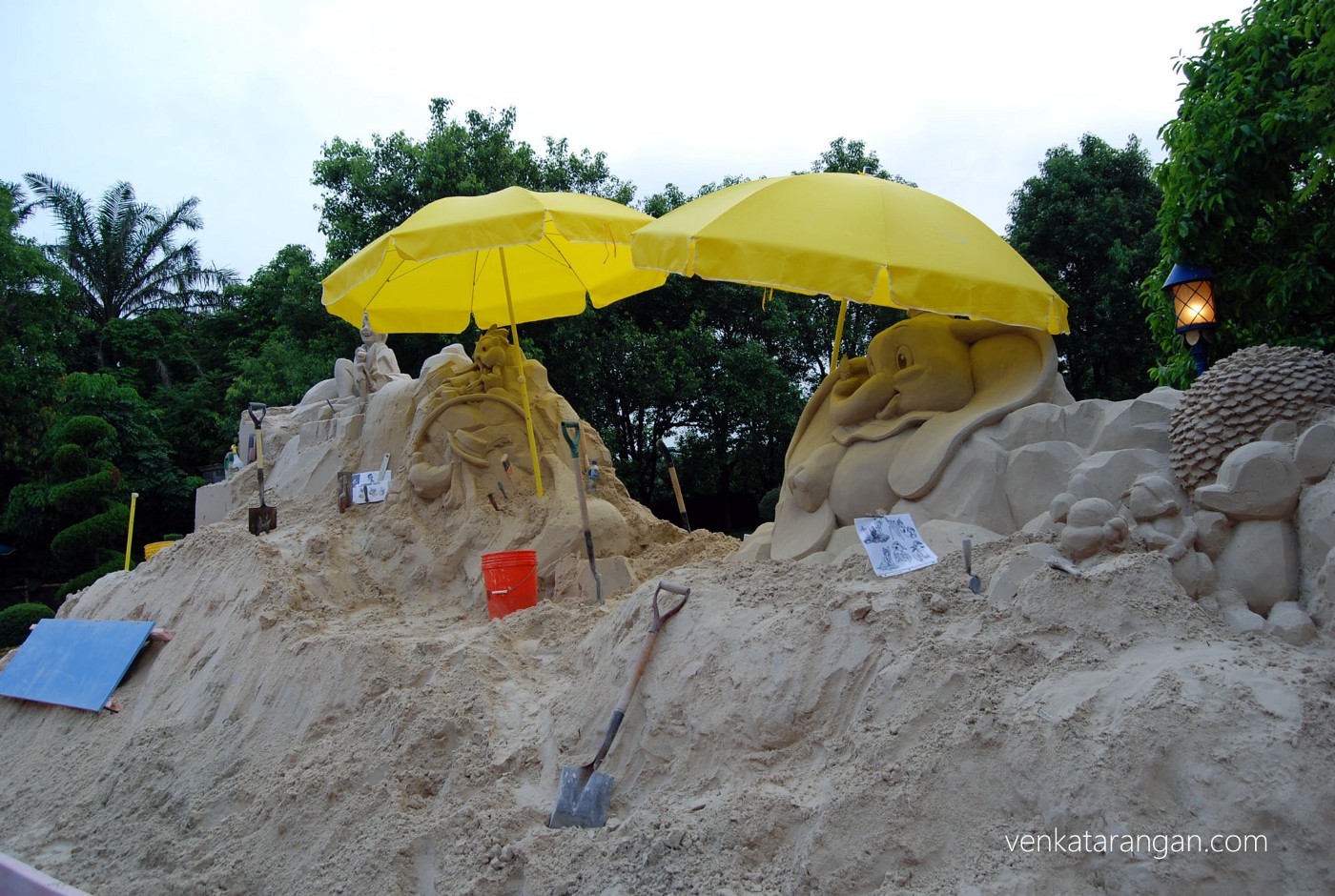 Sand castles