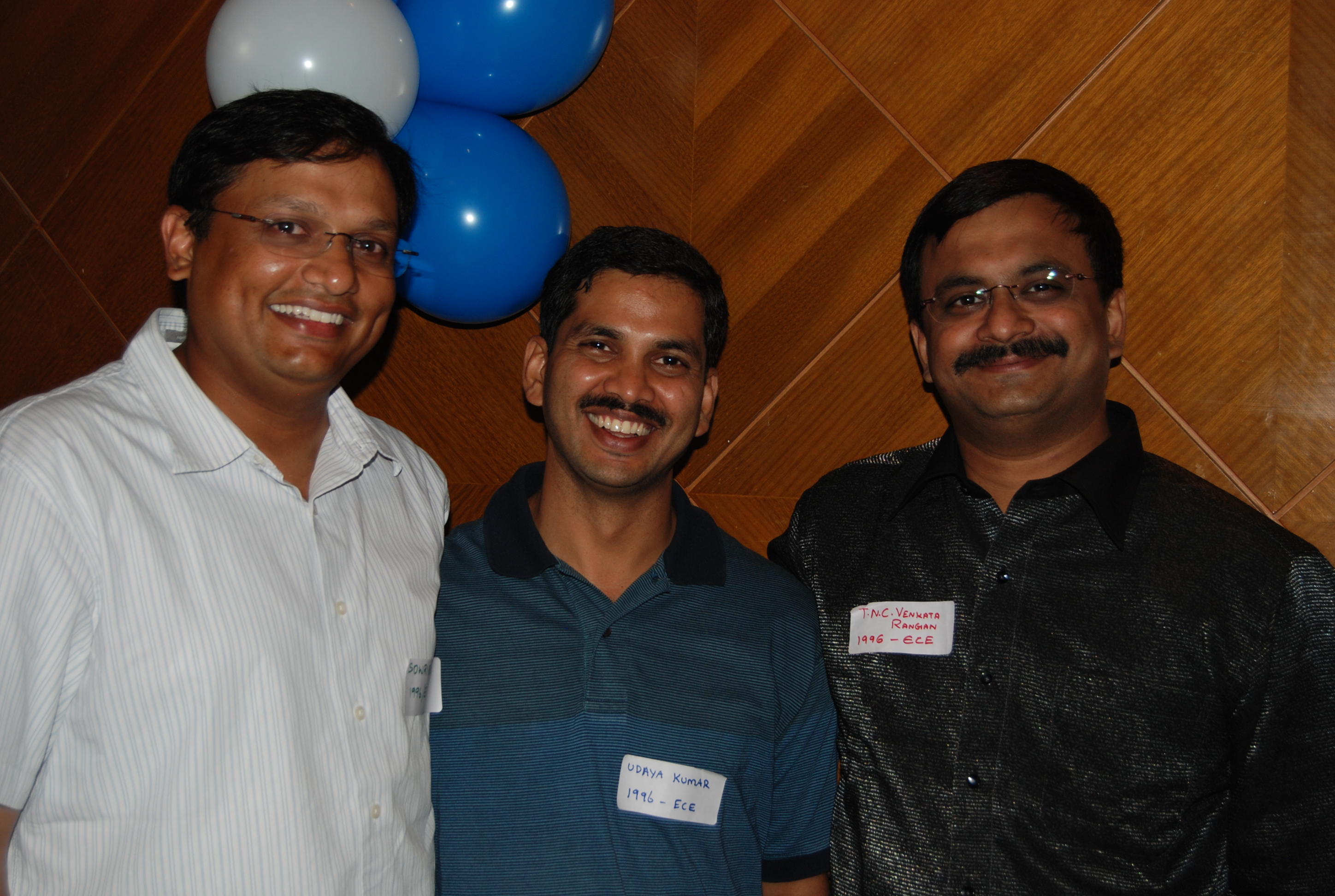 With my classmates - Sowri S Krishnan, Udaya Kumar Napa