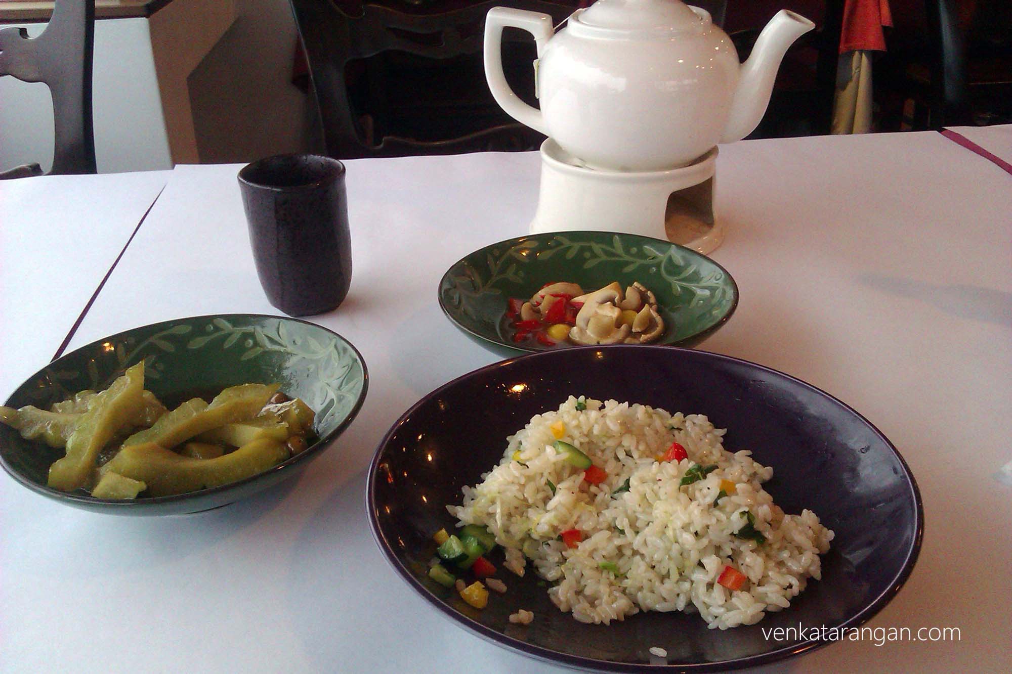 Vegetarian Dish made from Bitter Melon