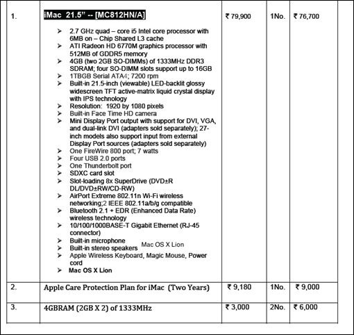 iMac 2011 - iMac 21.5 Price in India